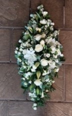 white and green spray