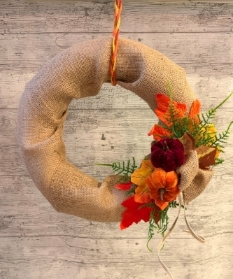 Hessian Wreath